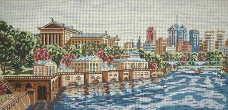 Needle Crossings – Philadelphia Museum of Art/Waterworks