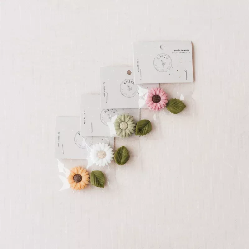 Needle stopper – Sunflower set