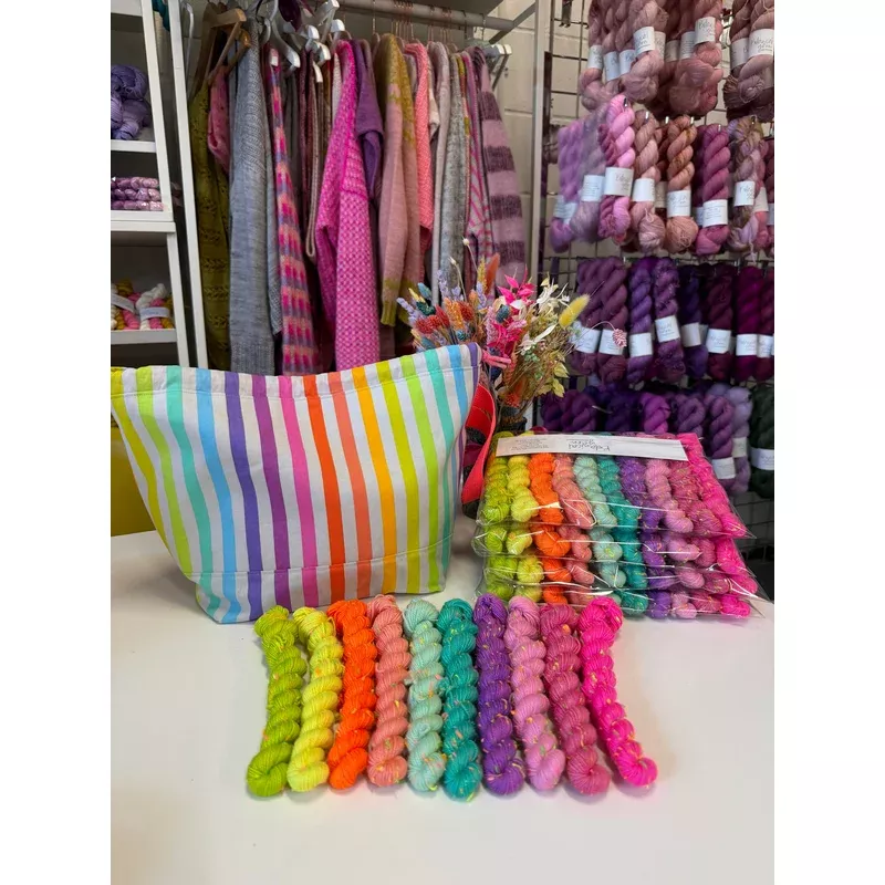 Neon Neps Mini Skein Set