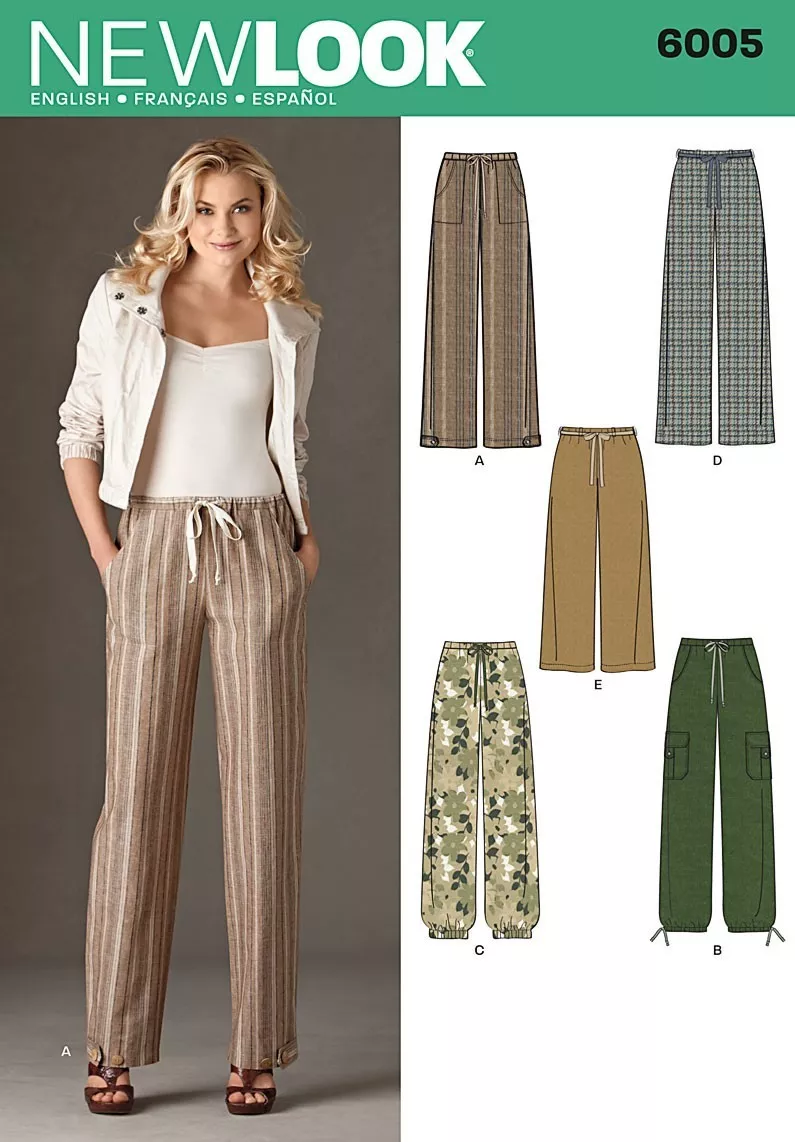 New Look 6005 MISSES SKIRTS PANTS