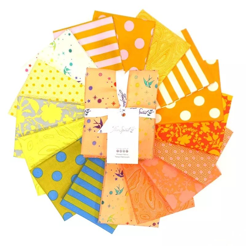 New Tula True Colors – Goldfish | Tula Pink | Fat Quarter Bundle