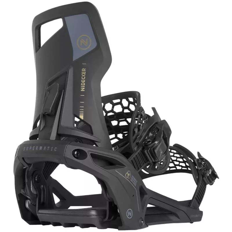 Nidecker Supermatic Step In Snowboard Bindings 2024