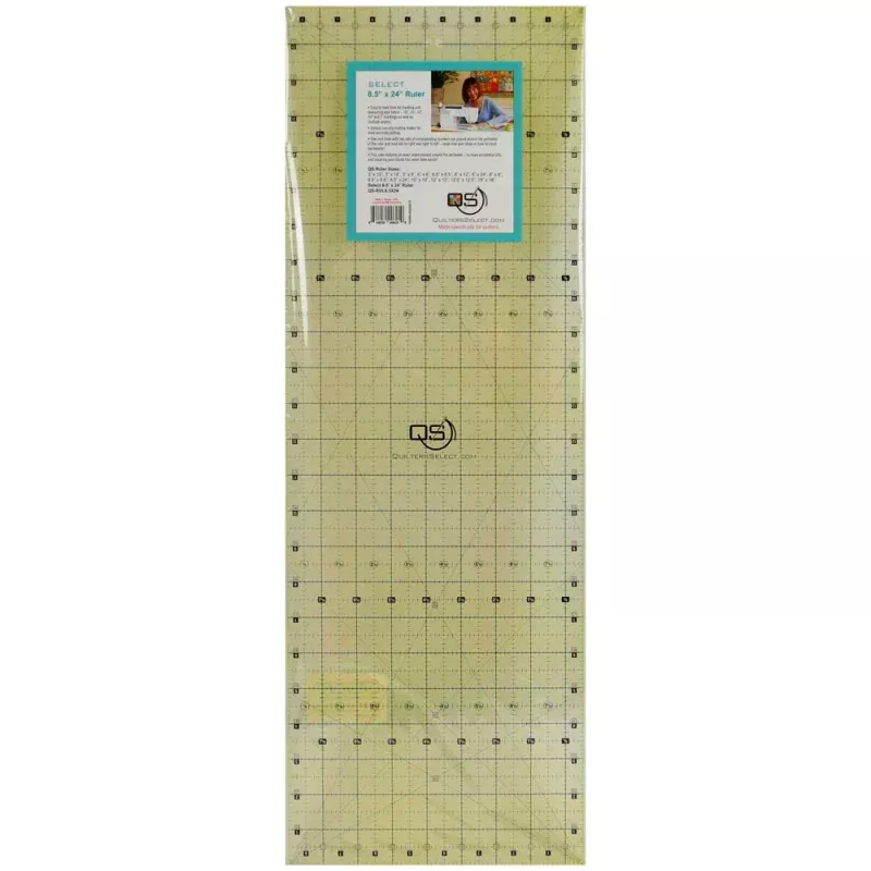Non-Slip Ruler 8-1 /2in x 24in