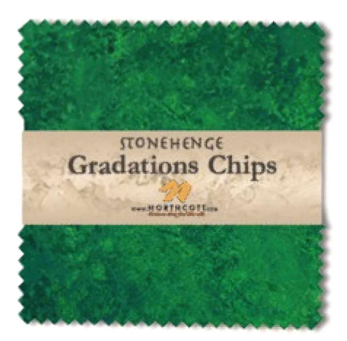 Northcott – Rainforest Stonehenge Gradations 5×5 Chips by Linda Ludovico