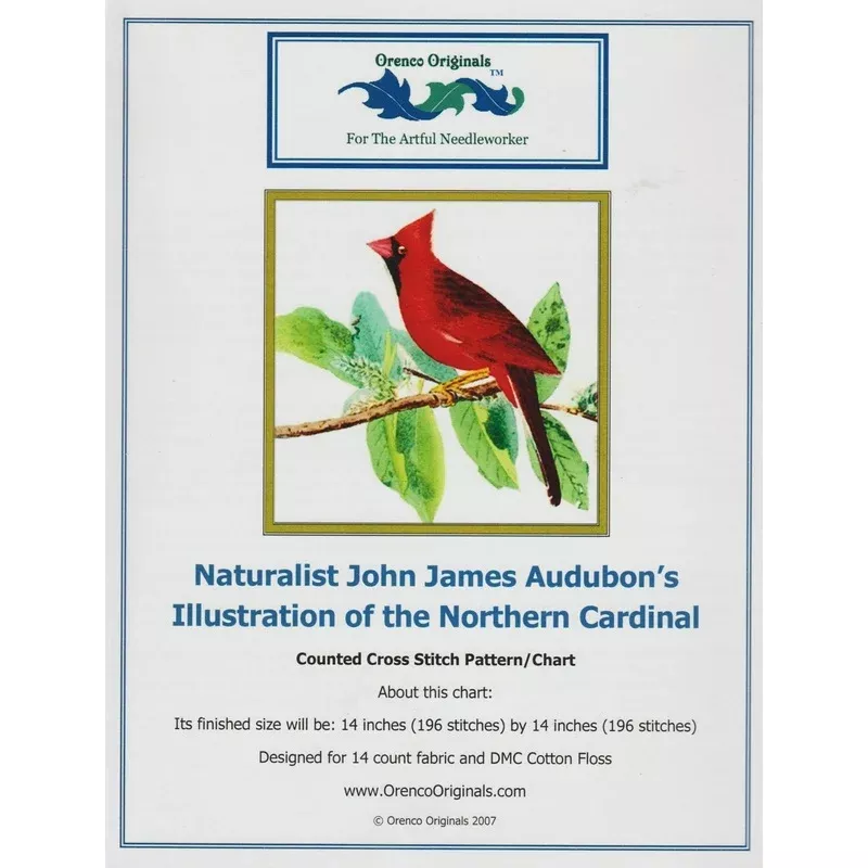Northern Cardinal pattern
