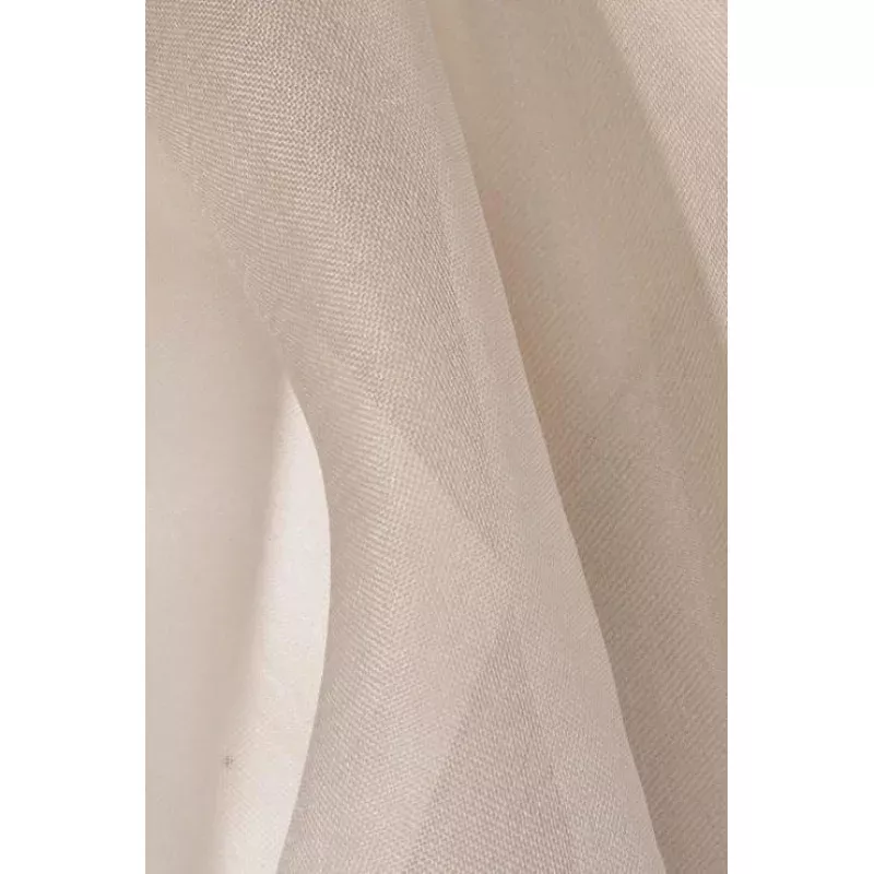 Nude Silk Organza Fabric