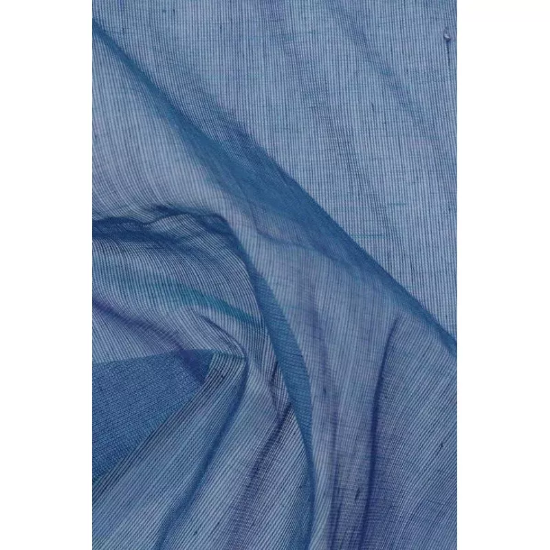 Ocean Blue Cotton Voile Fabric