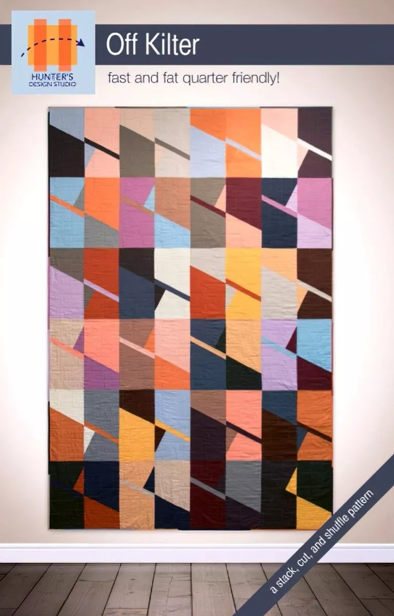 Off Kilter Quilt Pattern by Hunter’s Design Studio