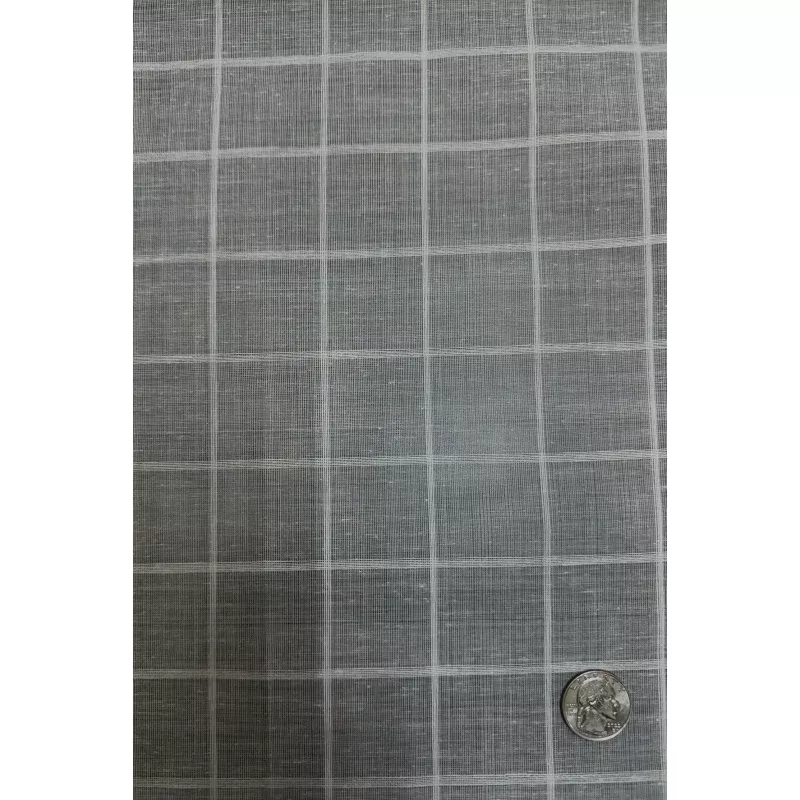 Off White Patterned Cotton Novelty COT-078