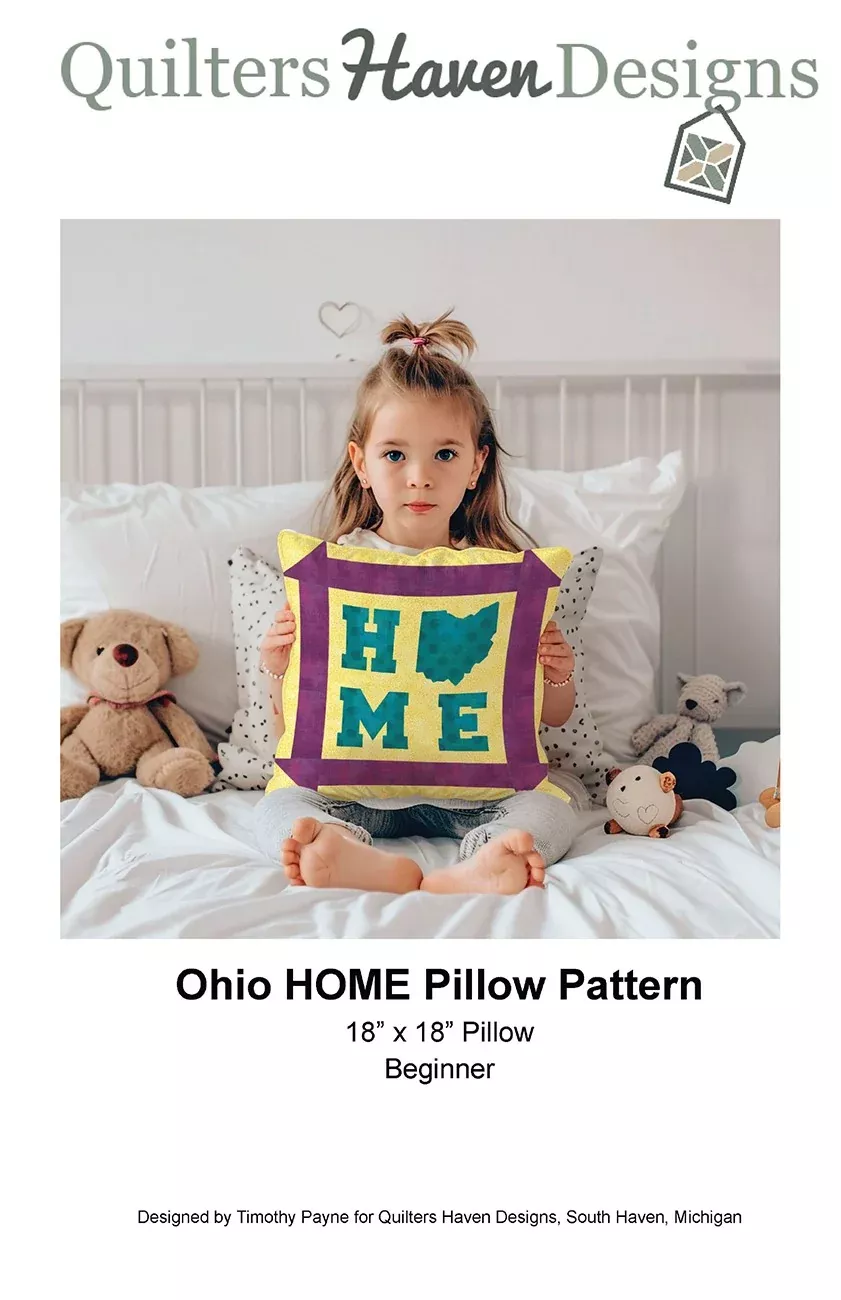 Ohio HOME Pillow Pattern