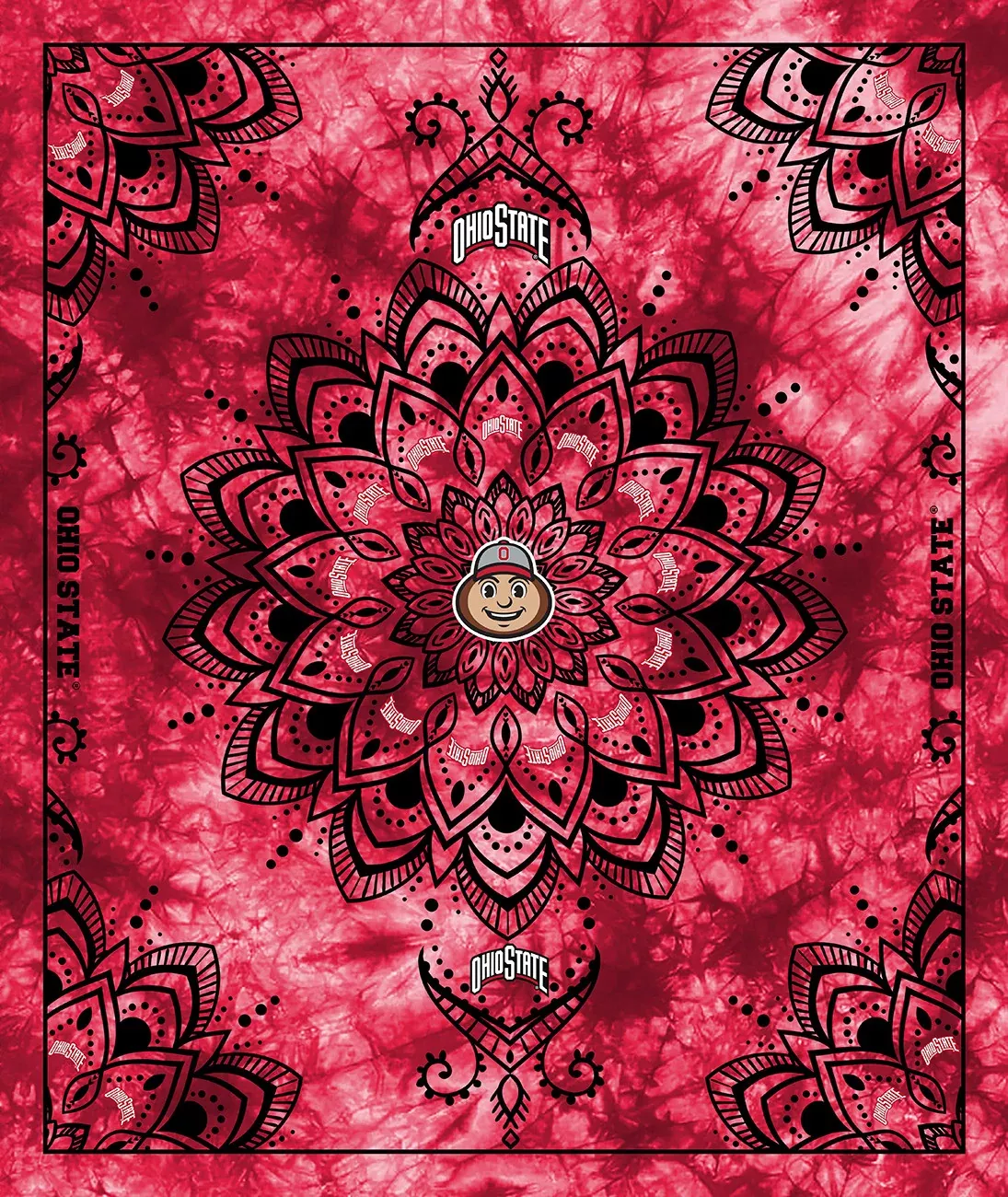 Ohio State Collegiate Tapestry-48in x 56in