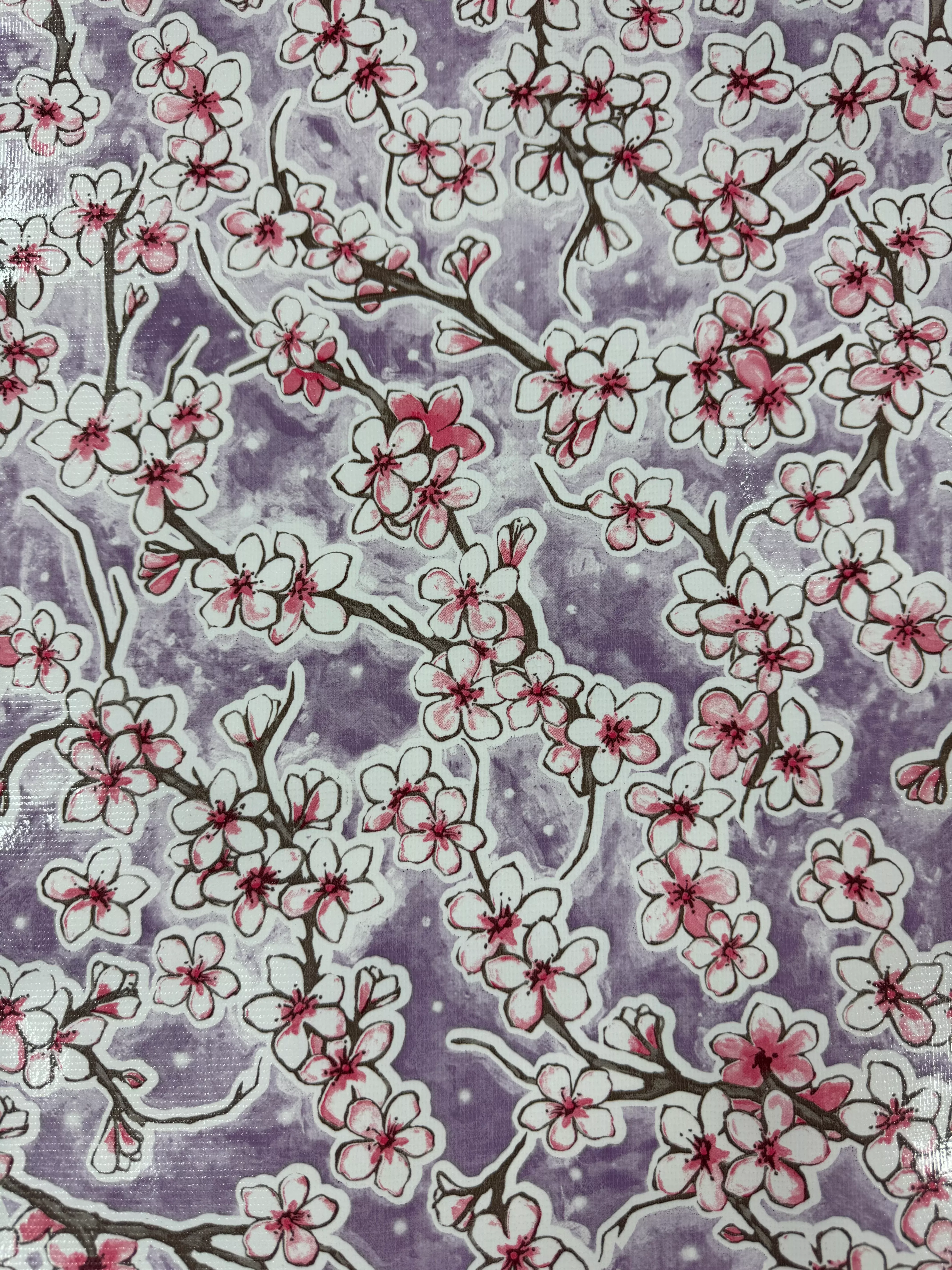 Oilcloth - Fuji - Lilac