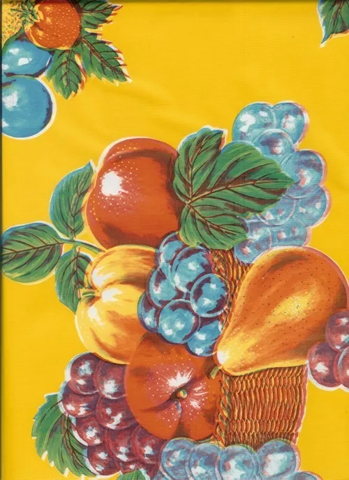 Oilcloth - Lemon - Yellow