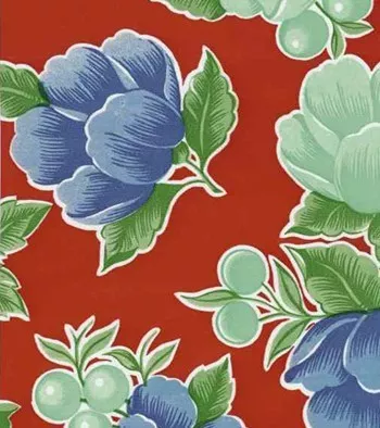 Oilcloth - Poppy Red