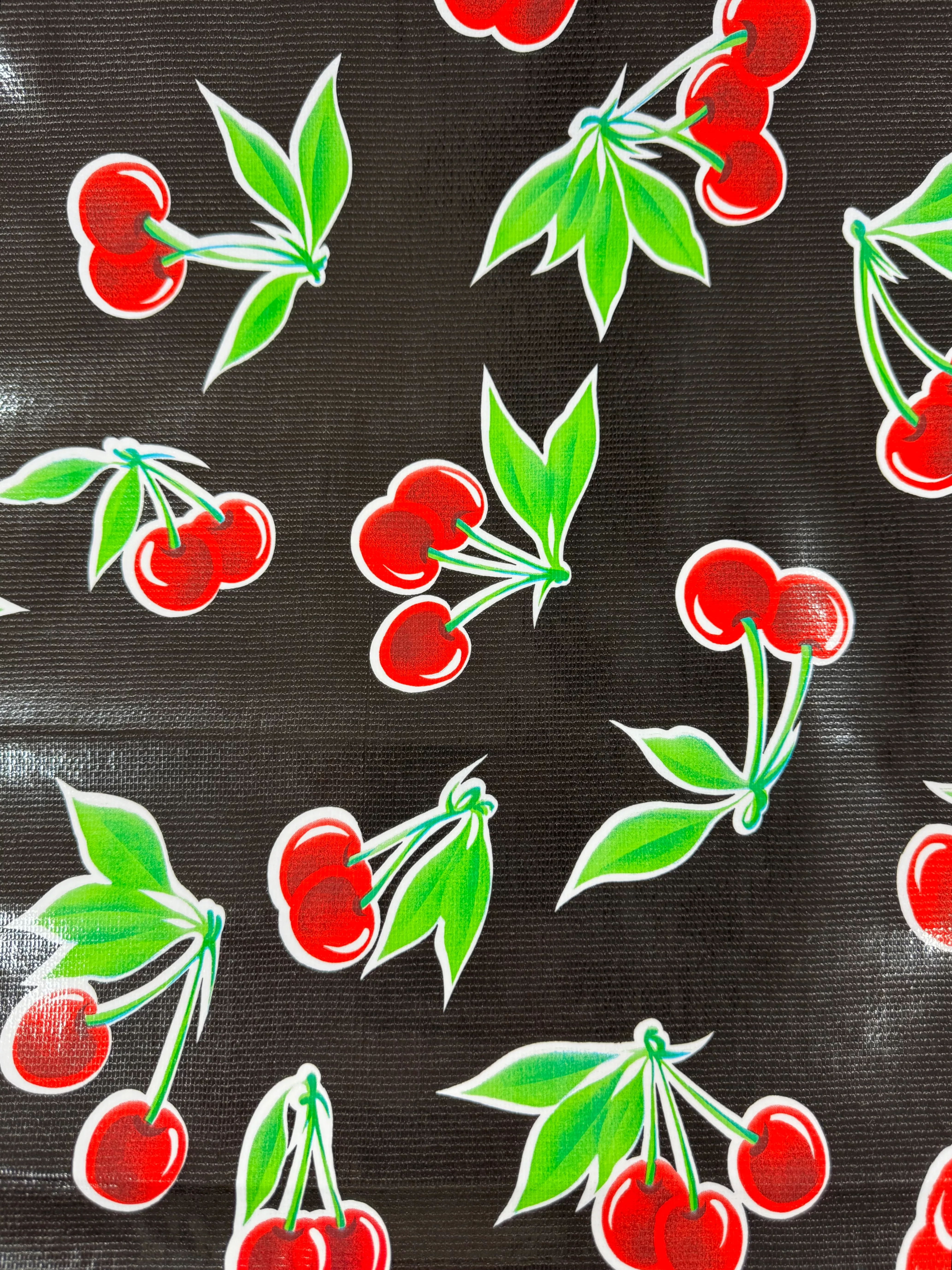 Oilcloth - Stella - Black