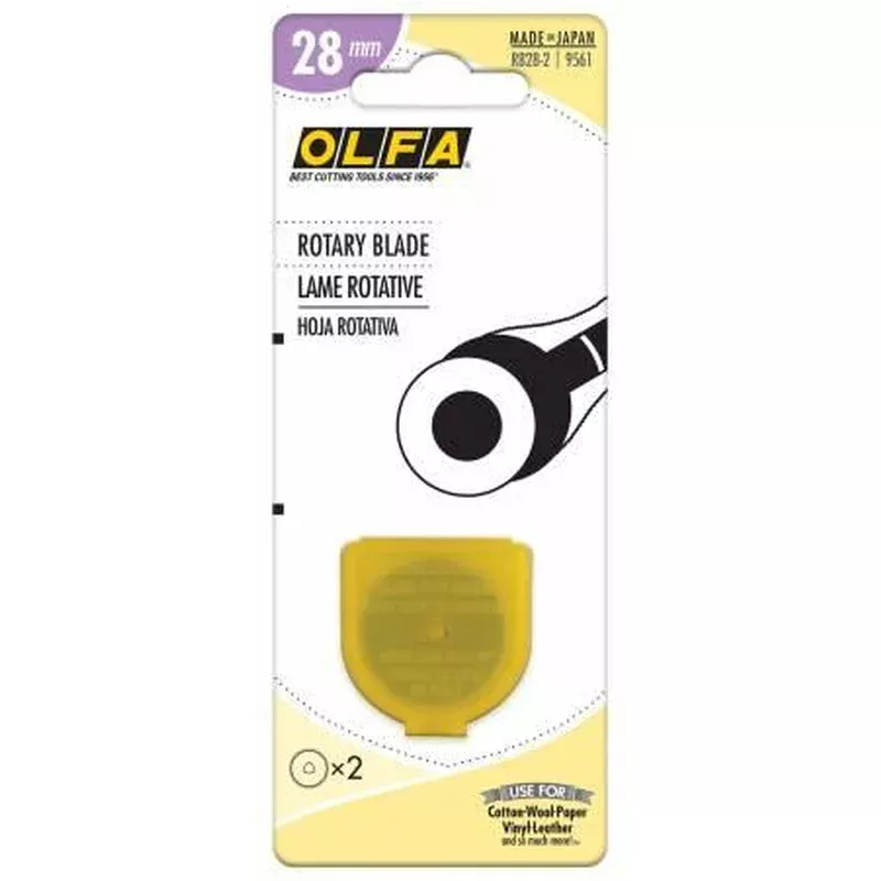 Olfa 28mm Rotary Blade 2 pk