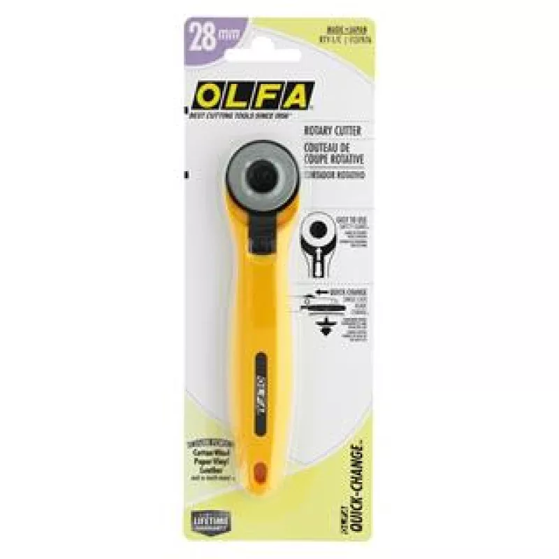 Olfa 28mm Rotary Cutter Quick Change