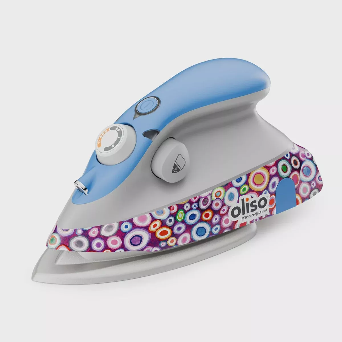 Oliso Mini Iron With Trivet Kaffe Fassett #M3PRO-KAFFE
