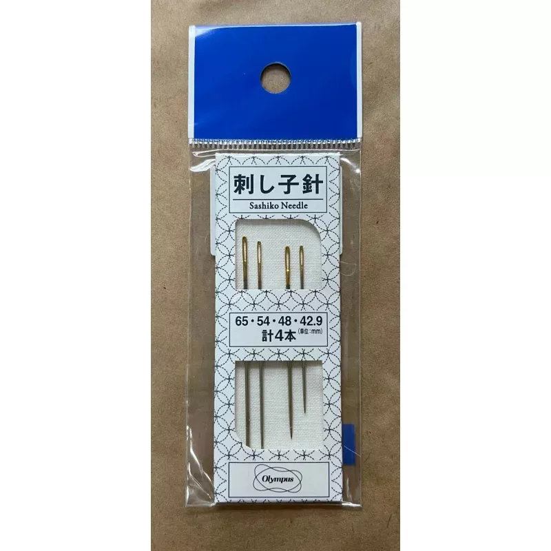 Olympus Sashiko Needles Assorted Sizes 4pk