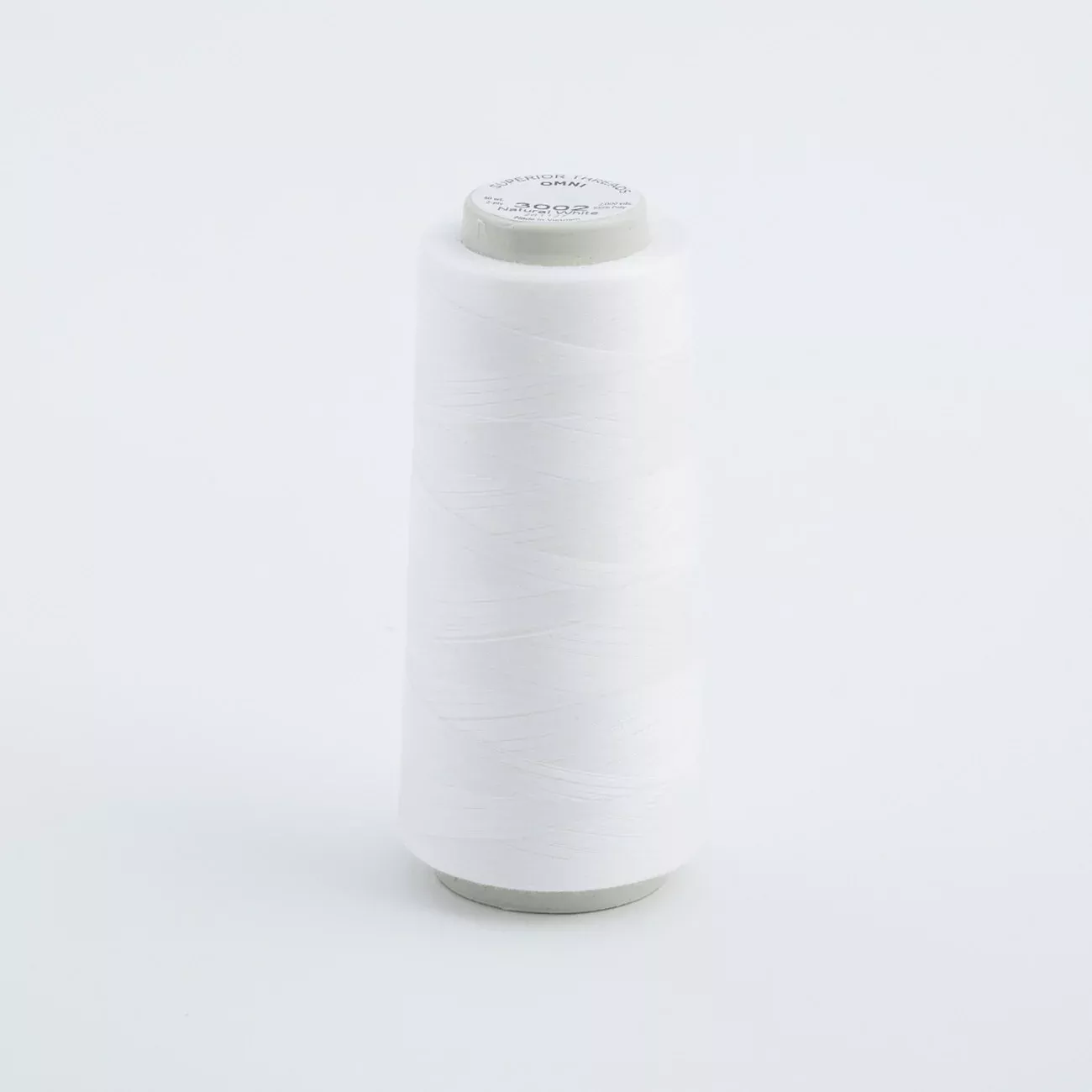 Omni Polyester Thread 40wt 2000yd Natural White