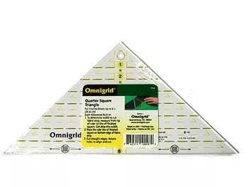 Omnigrid- Triangle #98, Up to 8" finished block