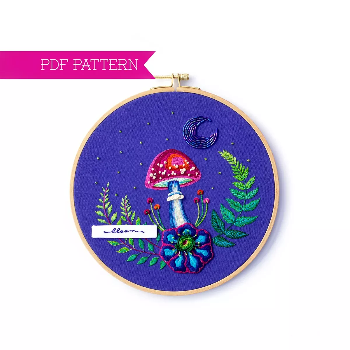 One Meaningful Word #6 Embroidery PDF Pattern