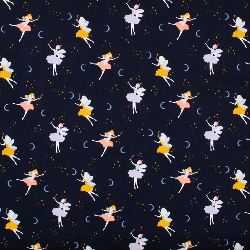 Organic Cotton – GOTS – Magical Night – Navy