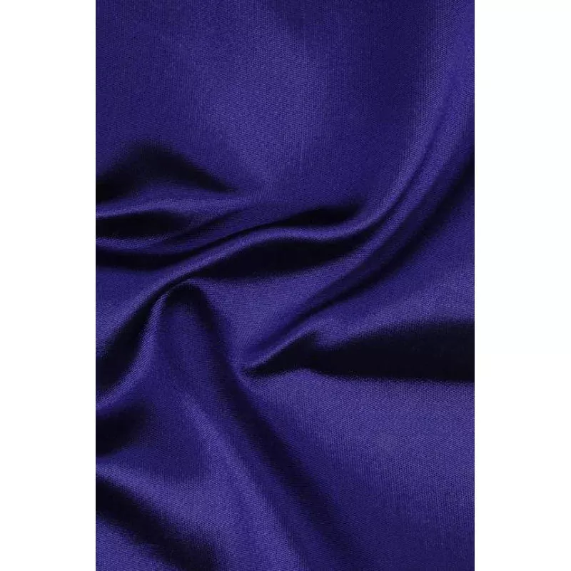 Orient Blue Silk Zibeline Fabric