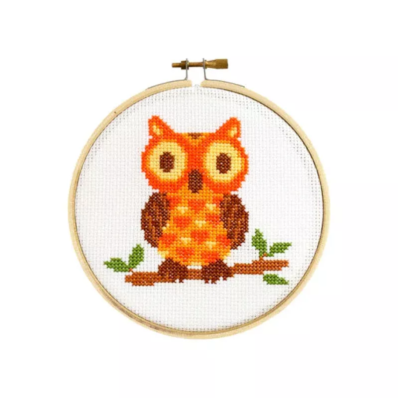 Owl Cross Stitch Kit