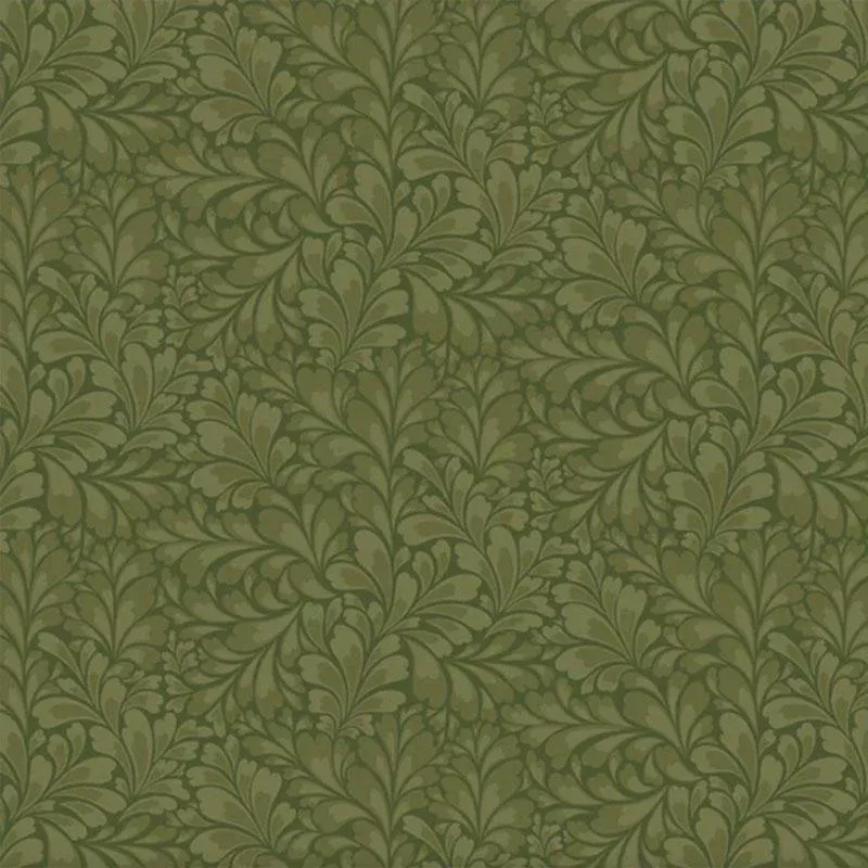 P&B Textiles Flourish 5895 AA Olive