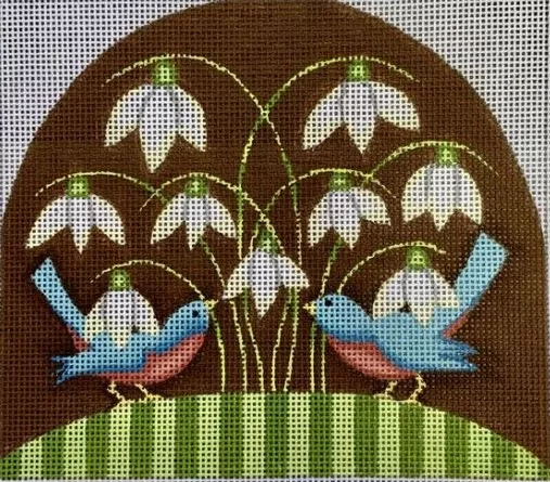 Painted Pony Designs – Bluebirds & Snowdrops