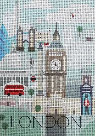 Painted Pony Designs – London Travel Poster