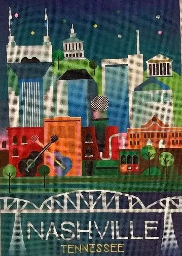 Painted Pony Designs – Nashville Travel Poster