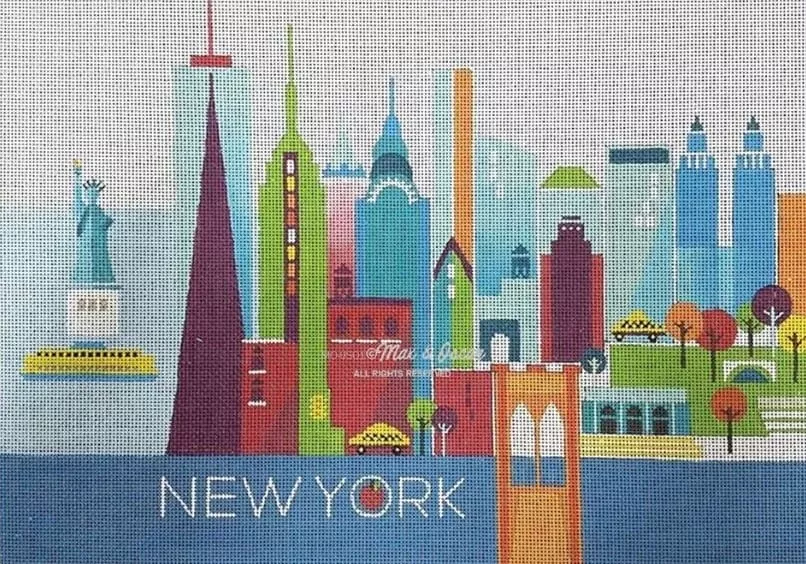 Painted Pony Designs – New York Travel Poster