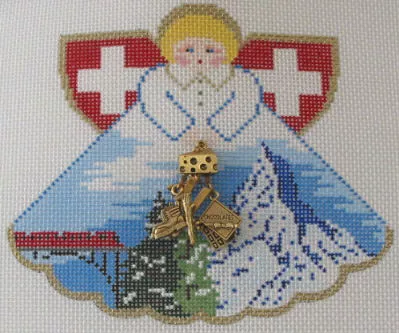 Painted Pony Designs – Switzerland Matterhorn Angel