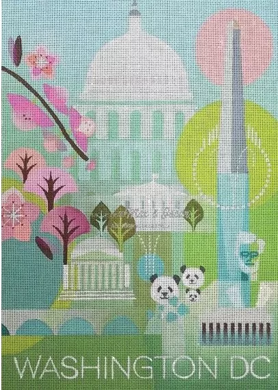 Painted Pony Designs – Washington DC Travel Poster