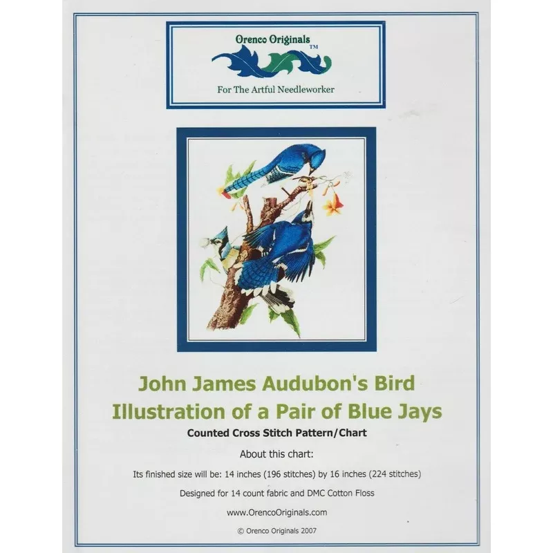 Pair of Blue Jays pattern
