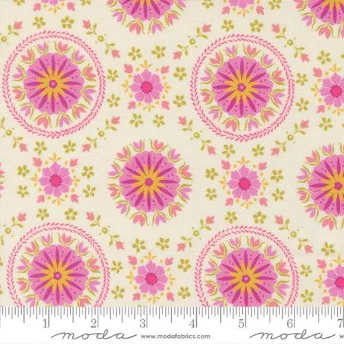 Parlor Mandala Cream fabric 11964 11