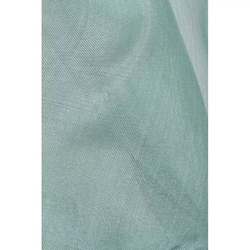 Pastel Green Silk Organza Fabric