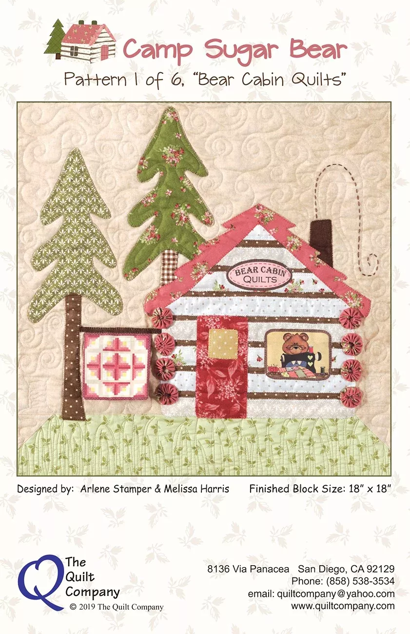 Pattern 1 Bear Cabin Quilts