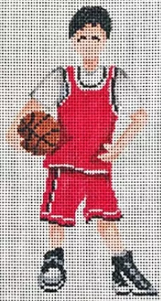 Patti Mann Needlepoint – Boy’s Sports Basketball
