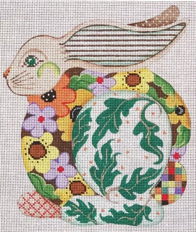 Patti Mann Needlepoint – Bunny Autumn
