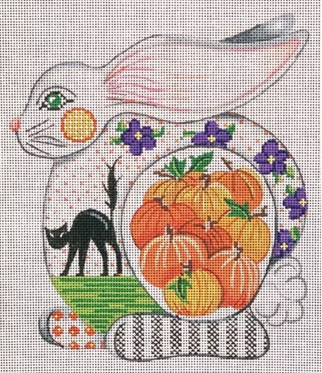 Patti Mann Needlepoint – Bunny Halloween