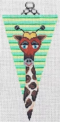 Patti Mann Needlepoint – Giraffe Ornament