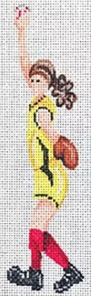 Patti Mann Needlepoint – Girl’s Sports Softball