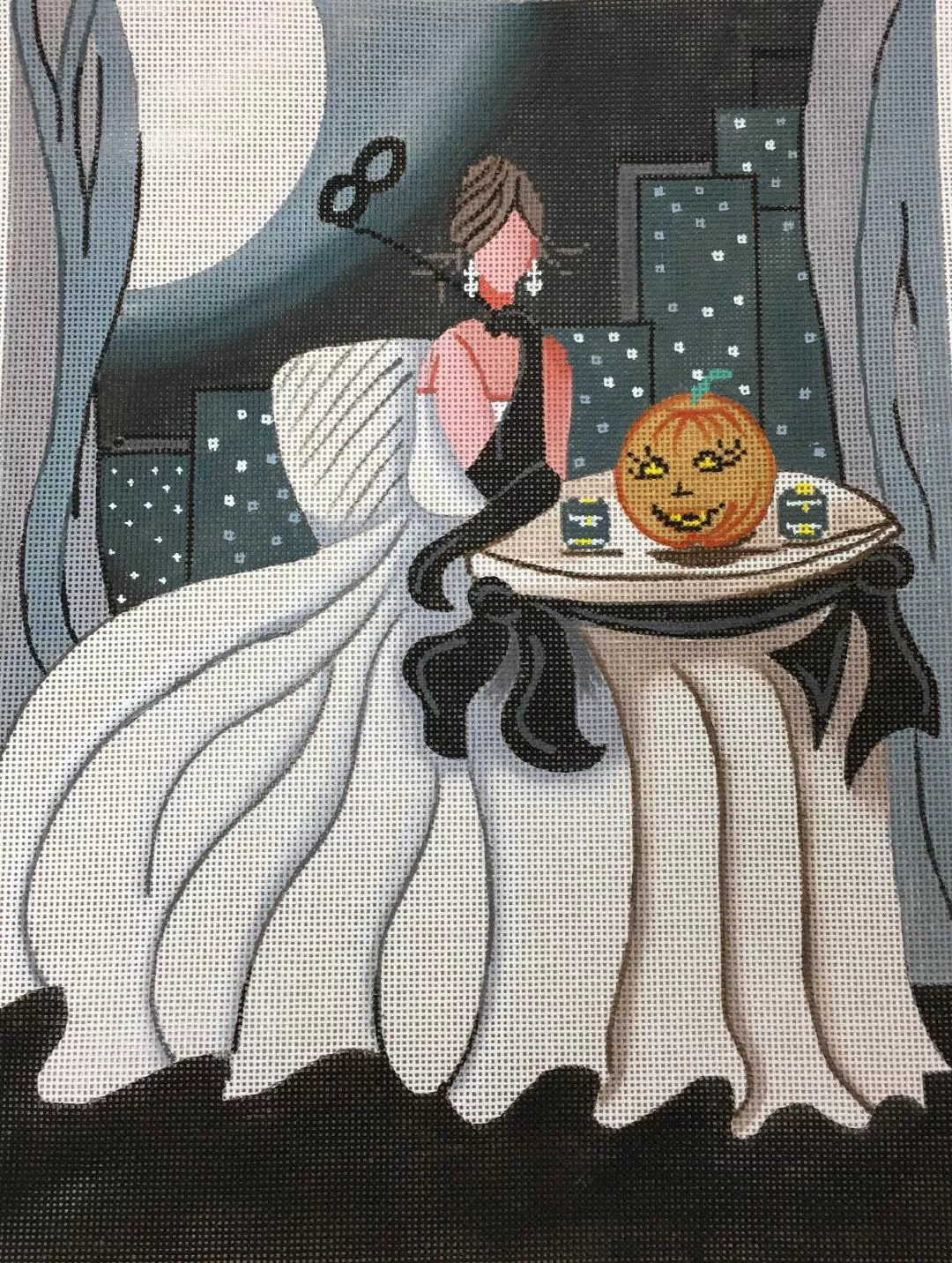 Patti Mann Needlepoint – Halloween Ball