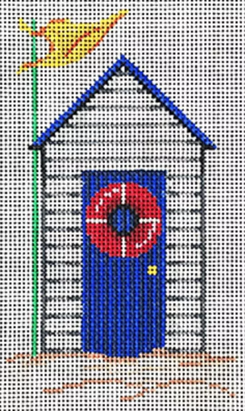 Patti Mann Needlepoint – Life Preserver Door Cabana