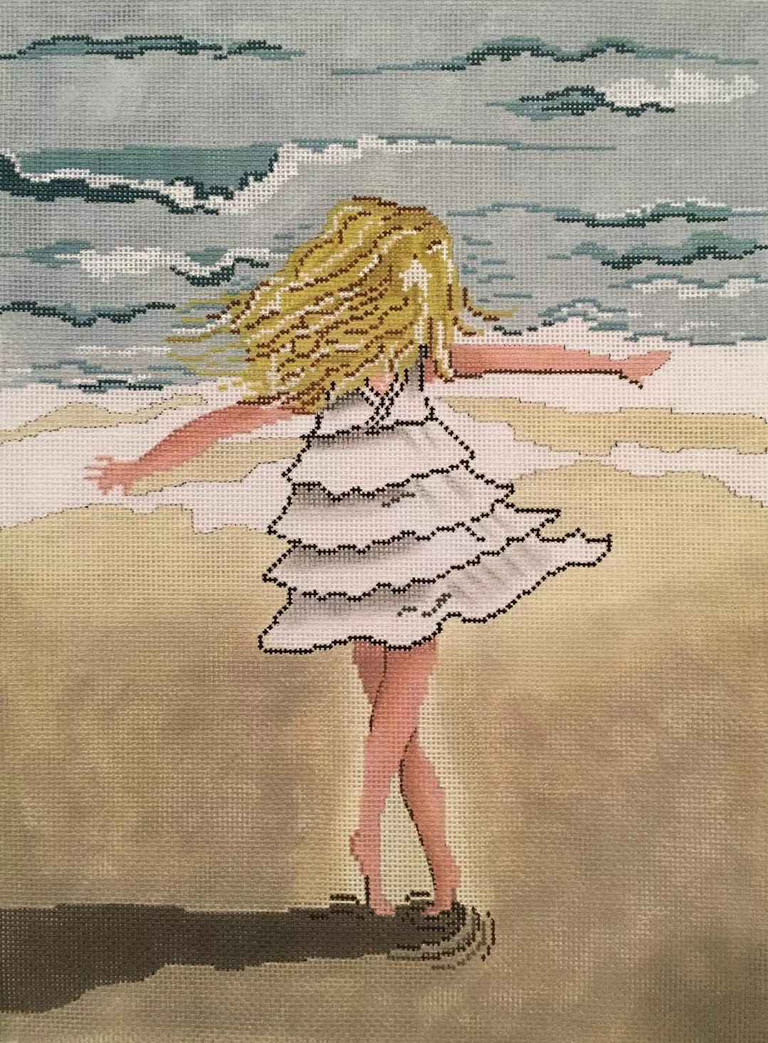 Patti Mann Needlepoint – Little Girl