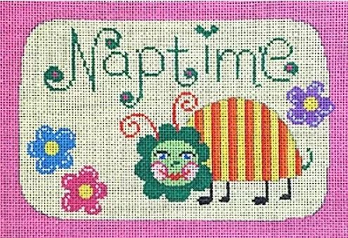 Patti Mann Needlepoint – Naptime Girl