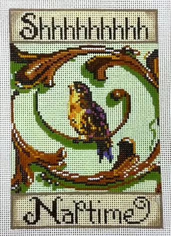 Patti Mann Needlepoint – Shhhh Naptime Sign